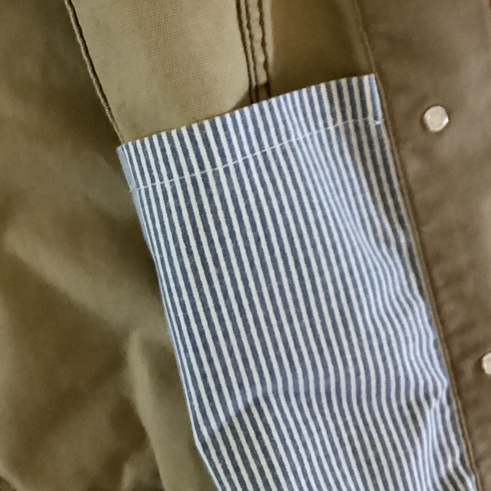 Carhartt Brown/Tan Canvas Work Vest vintage rare - Picture 5 of 9